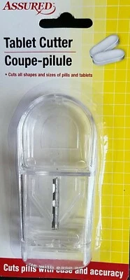 DIVISOR CORTADOR TABLETA CÁPSULA PÍLDORA Cortadores Soporte Caja, SELECCIONAR: COLOR Foto 1 de 4