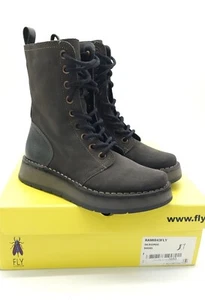 Fly London Rami RAMI043FLY Diesel Wildleder Schnürstiefel Freizeit elegant 36 US 5,5-6 - Bild 1 von 9