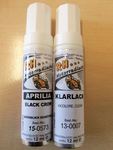 620,80€/l RH Lackstift Set Aprilia black crow SL 1000 Falco '00  2 x 12 ml  - Bild 1 von 1
