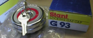 NOS Locking Gas Cap Stant #G-93 Fits HUGE NUMBER of Domestic Vehicles 1949-1974 - Bild 1 von 1