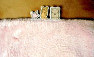 Disney Classic Pooh Lovey My First Friends Piglet Tigger Plush Security Blanket - Picture 1 of 10