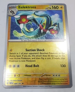 Elektross 069/197 Reverse Holo Pokemon Card TCG NM/M Unplayed - Picture 1 of 4