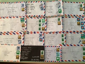 Japan airmai postal covers 16 pieces Ref A982 - Picture 1 of 2