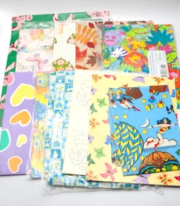 Vintage Geschenkpapier Geschenkpapier Blätter MCM Retro Ephemera Basteln Junk Journals - Bild 1 von 5