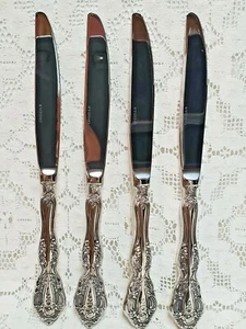 Oneida Michelangelo Dinner Knives 9" Ultra Premium 18/10 Stainless New Set 4 - Picture 1 of 8