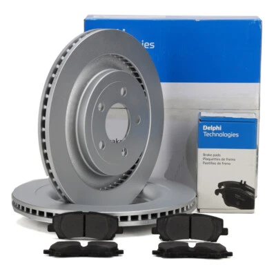 DELPHI Bremsscheiben Ø 330mm Beläge für FORD MUSTANG 2.3 EcoBoost 5.0 V8 hinten - Bild 1 von 3