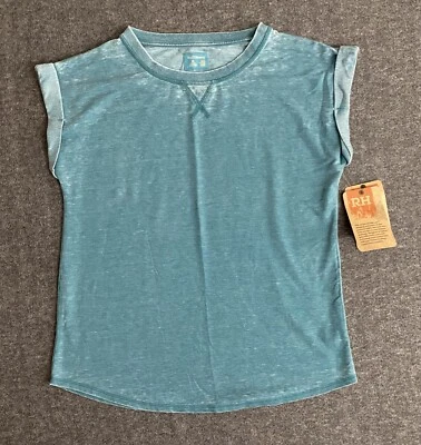 RUFF HEWN - MEN'S GREEN SHORT SLEEVE T-SHIRT - SIZE M - Image 1 of 4