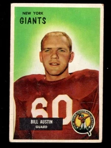 1955 Bowman #11 Bill Austin Giants Poor - Bild 1 von 2
