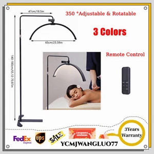 Eyelash LED Floor Light Lash Extension Beauty Half Moon Lamp w/ Remote Control - Picture 1 of 23