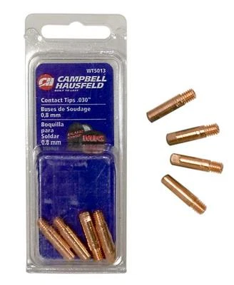 Punta de contacto para soldador Campbell Hausfeld Mig .035" WT501400AV WT501400AJ Foto 1 de 4