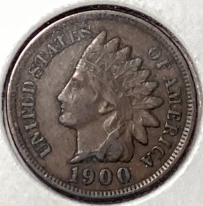 1900 Indian Head Cent - Picture 1 of 2
