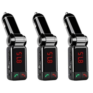 Auto Set 3 MP3-Player Dualer USB-Ausgang Auto-Ladegerät USB-Flash Freisprechen - Bild 1 von 12