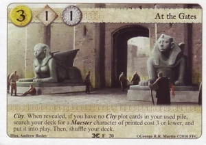 At the Gates AGoT LCG 1.0 Game of Thrones Gates of the Citadel 20 - Picture 1 of 1