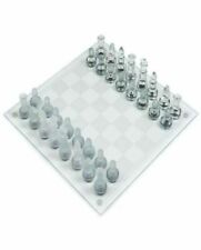 Jogo Tabuleiro de Xadrez em Vidro - Glass Chess 39cm - Toyshow