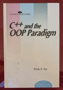 Cap Gemini America Ser.: C++ and the OOP Paradigm by Bindu R. Rao (1992,... - Imagen 1 de 12