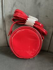 BRAND NEW Marc Jacobs Patent Red Mini Bag, Purse, crossbody, Round Bag