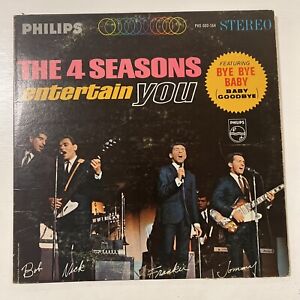 The 4 FOUR SEASONS Entertain You LP 1965 Philips PHS600-164 Vinyl VG/VG
