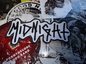 Midnight Shape Patch Black Thrash Metal Desaster Christ Agony - Bild 1 von 1