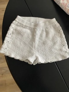 Zara Girls Crocheted Shorts Size 5 Years - Picture 1 of 4