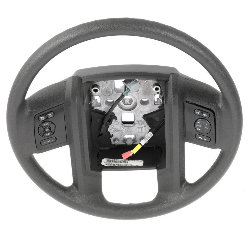 Volante de uretano Ford 13 a 16 Super Duty F250 F350 OEM negro con crucero Foto 1 de 1