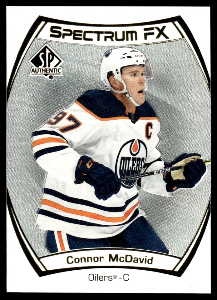 2021-22 SP Authentic Spectrum FX Connor McDavid Edmonton Oilers #S-1 - Image 1 of 2