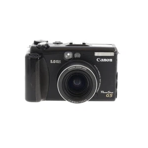 Canon Powershot G5 Digital Camera {5.0MP} Black (CAMERA ONLY) - Picture 1 of 6