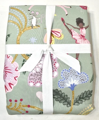 Pottery Barn Kids Storybook Friends Multicolor Whimsical Twin Duvet Cover NEW - Image 1 of 4