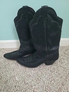 VTG Panhandle Slim Genuine leather Cowboy Boots Women’s Size 8.5 - Picture 1 of 7