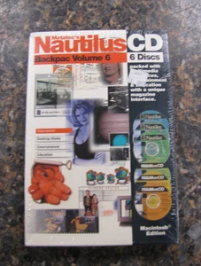BRANDNEU versiegelt Metatecs Nautilus Backpac V.6 6 CD's, Multimedia Macintosh - Bild 1 von 9