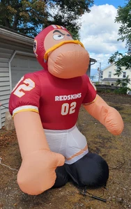 Washington Commanders Redskins 7 Ft Tall Inflatable Yard Decoration - Picture 1 of 2