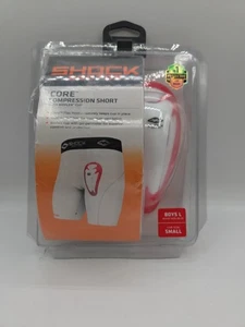 Brand NEW Shock Doctor Core Compression Shorts Cup Boys L Small Cup Ships Free - Picture 1 of 8