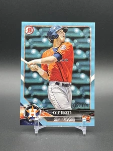 2018 Bowman Kyle Tucker Sky Blue Paper Prospects /499 Astros BP55 - Picture 1 of 2