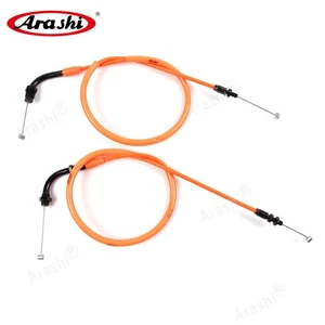 Cables de acelerador de alambre y goma de acero inoxidable para Honda CBR1000RR 2004-2007 naranja - Imagen 1 de 6