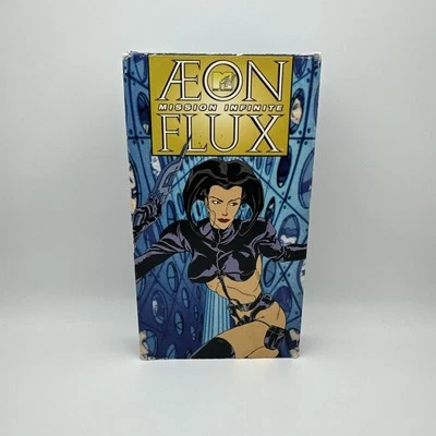 Aeon Flux Mission Infinite VHS 1997 Anime Movie Animation Cartoon OOP Rare FS - Image 1 of 4