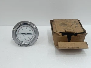 ASHCROFT 4020-1100 PRESSURE GAUGE 0-300 PSIG STAINLESS STEEL PANEL MOUNT USA NEW - Picture 1 of 13