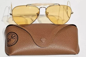 GAFAS DE SOL VINTAGE BAUSCH & LOMB RAY BAN ENVOLVENTES Ambermatic AVIATOR 58 MM - Imagen 1 de 4