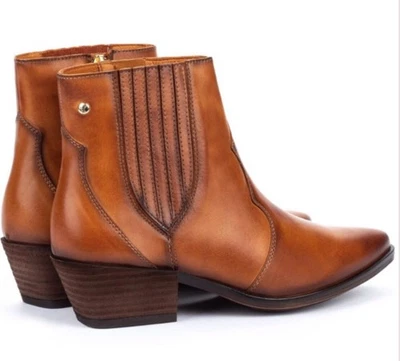 Botines Pikolinos Colección Western Vergel Cuero Marrón Talla 41 Foto 1 de 4