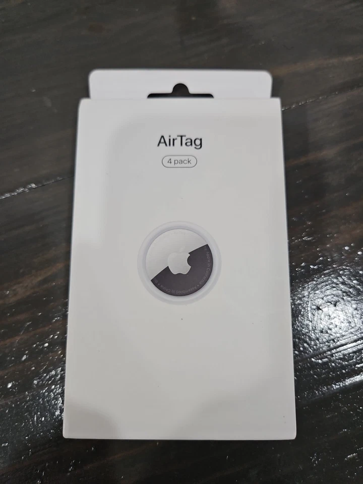 Apple AirTag Tracker 4 Pack MX542LL/A A2187 (White) Air Tag