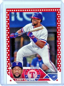 2023 Topps Update Leody Taveras Independence Day # US257 67/76 - Picture 1 of 2