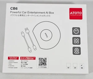 4GB+64GB AI Box Wireless CarPlay Android Auto Adapter w Netflix YouTube Stream - Bild 1 von 3
