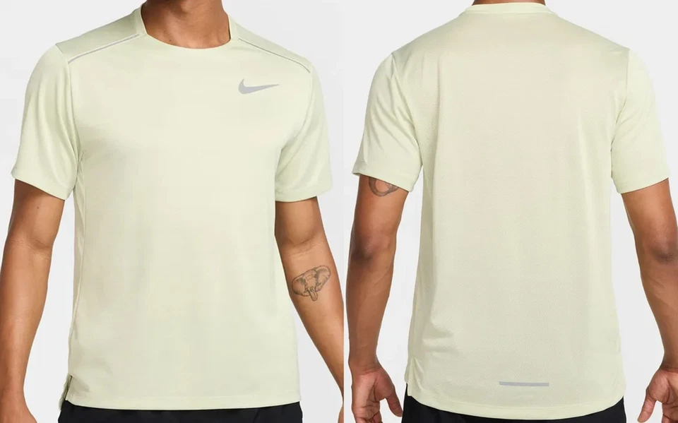NIKE Miler Running Camisa Manga Corta Running Top - AJ7565-371 - HOMBRES XL Foto 1 de 1