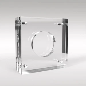 Challenge Coin Acrylic Display Case 1.5inch Diameter - Picture 1 of 4