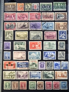 CANADA 1917-1940s - Mixed Multiple Sets of Canadian Stamps - Sold as Seen (1) - Picture 1 of 2