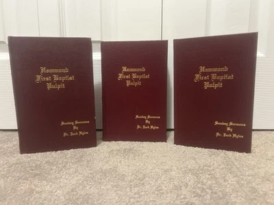 Hamond First Baptist Pulpit (Vol. 1&2, 3&4, 5&6) by Jack Hyles Foto 1 de 4