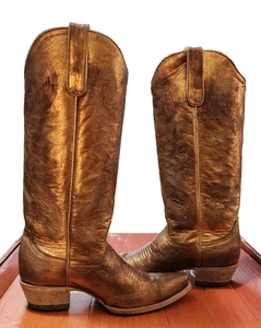 Stivali alti Yippee Ki Yay by Old Gringo® da donna 8 B Peyton in oro - $356 - Foto 1 di 8