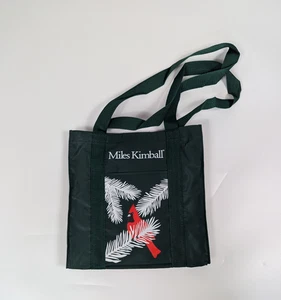 Miles Kimball Vintage Reusable Tote Bag Winter Motiv Red Cardinal NEU Country - Bild 1 von 4
