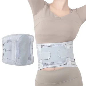 Adjustable Lower Back Brace Lumbar Support Waist Belt For Men Women Pain Relief - Bild 1 von 19