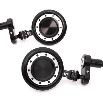 SILVER REACTOR Motorcycle Bar End Mirrors For Suzuki Katana GSX 600F 750F 89-06 — 第 1/4 张图片