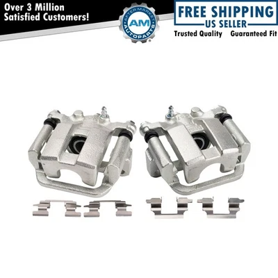 Rear Brake Caliper Set Fits 13-18 Nissan LEAF 14-18 Rogue 17-19 Rogue Sport - Image 1 of 4