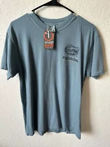 Men's Blue Florida Gators State Scenery Comfort Colors T-Shirt Medium Med New - Picture 1 of 5
